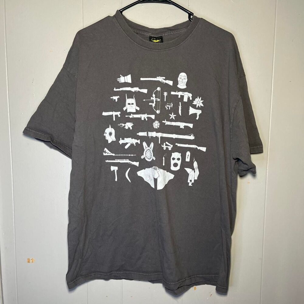 2011 DC Comics Batman Gotham City Imposters Xbox PS3 Video Games Promo Shirt XL